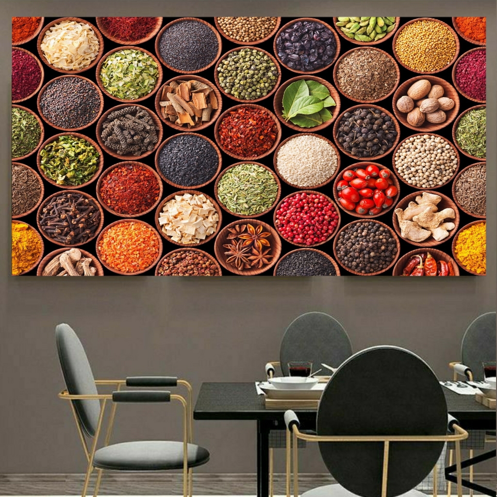 تابلو بوم طرح ادویجات مدل گرد کد SDB1509