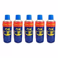 اسپری روان کننده اوکی مدل WD-40 حجم 450 میلی لیتر بسته 5 عددی