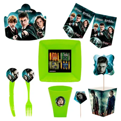  مجموعه 72 عددی تم تولد طرح هری پاتر