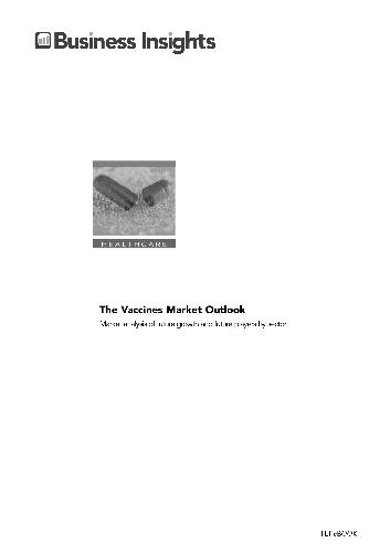 خرید و دانلود نسخه کامل کتاب The Vaccines Market Outlook