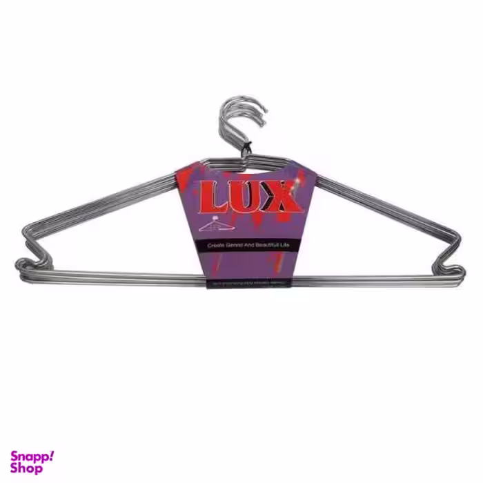 چوب لباسی لوکس (Lux) کد 3617774 بسته 6 عددی