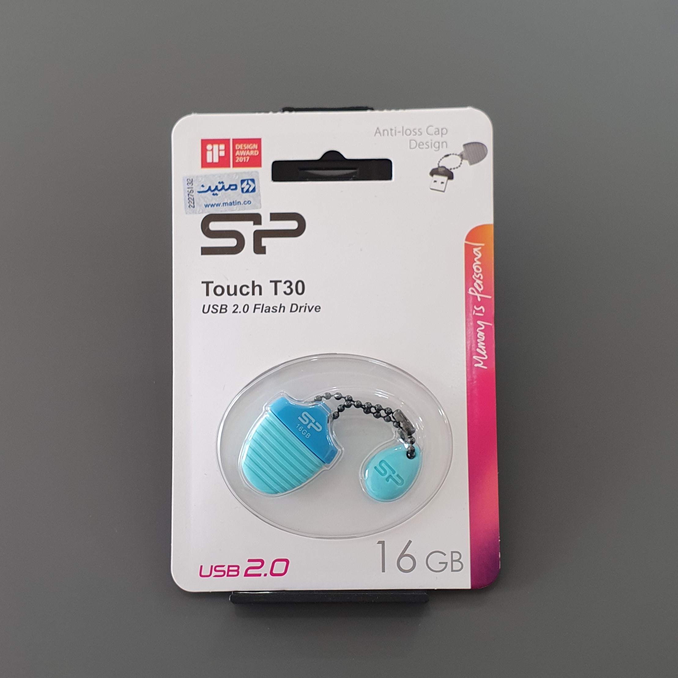 فلش 16 گیگ Silicon Power مدل Touch T30