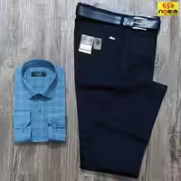 پیراهن مردانه قواره دار جعبه ای کلاسیک طرح دار m تا xl پارچه آرو نخی