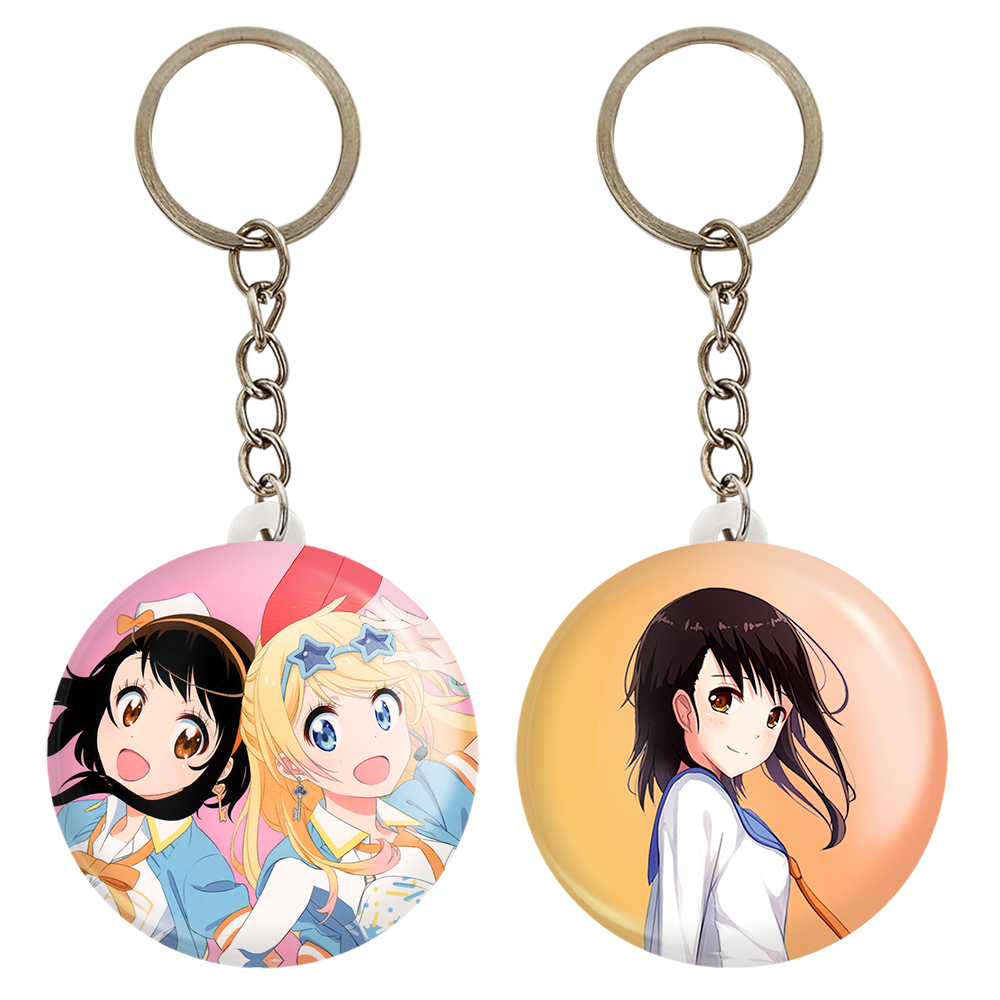 جاکلیدی خندالو مدل اونودرا انیمه عشق دروغین کد 1714617141 مجموعه 2 عددی