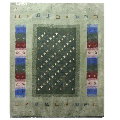 گبه دستبافت سه متری کد NKP.C 198