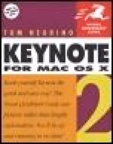 خرید و دانلود نسخه کامل کتاب Keynote 2 for Mac OS X: Visual QuickStart Guide
