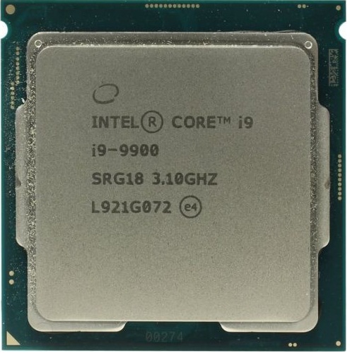 پردازنده تری اینتل مدل Core i9-9900 با فرکانس 3.10 گیگاهرتز