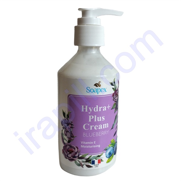 کرم آبرسان و مرطوب کننده سوپکس مدل HYDRA PLUS  با رایحه بلوبری حجم 250 میلی لیتر