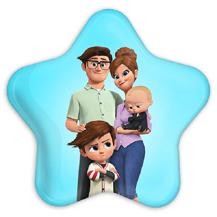 پیکسل خندالو طرح بچه رئیس مدل ستاره ای کد 12532