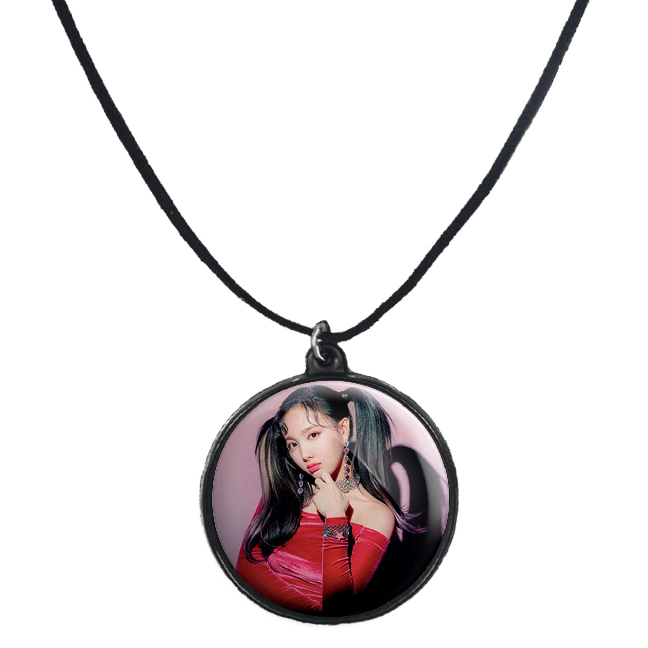 گردنبند پرمانه طرح تو ایس کد pmb.18348 مدل دو طرفه