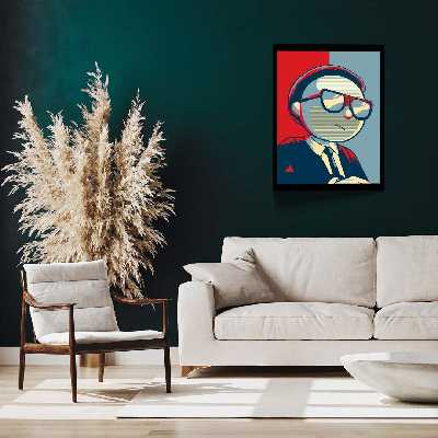 تابلو مدل Rick &amp; Morty کد F-1024