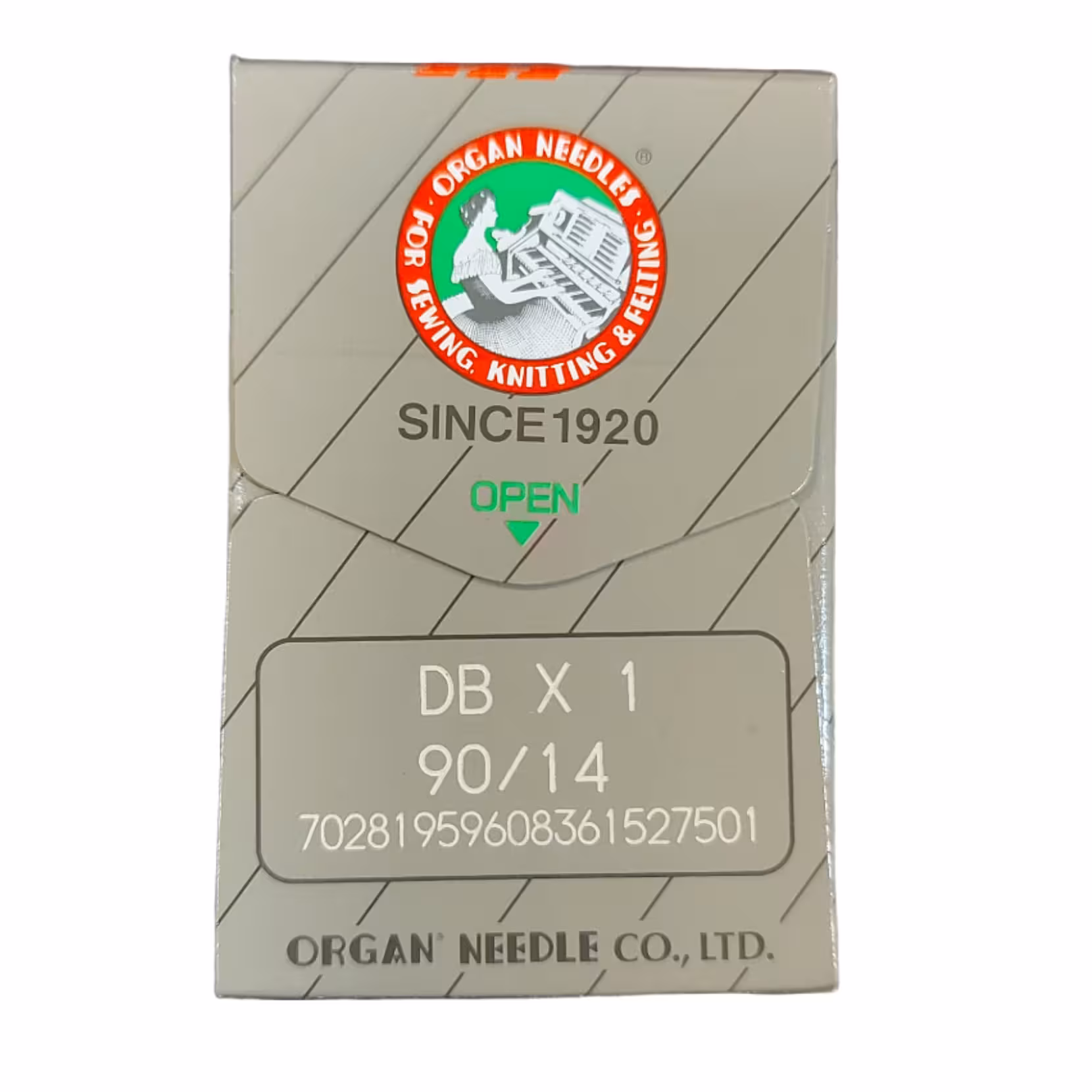 سوزن چرخ خیاطی ارگان مدل راسته DB14 بسته 10 عددی