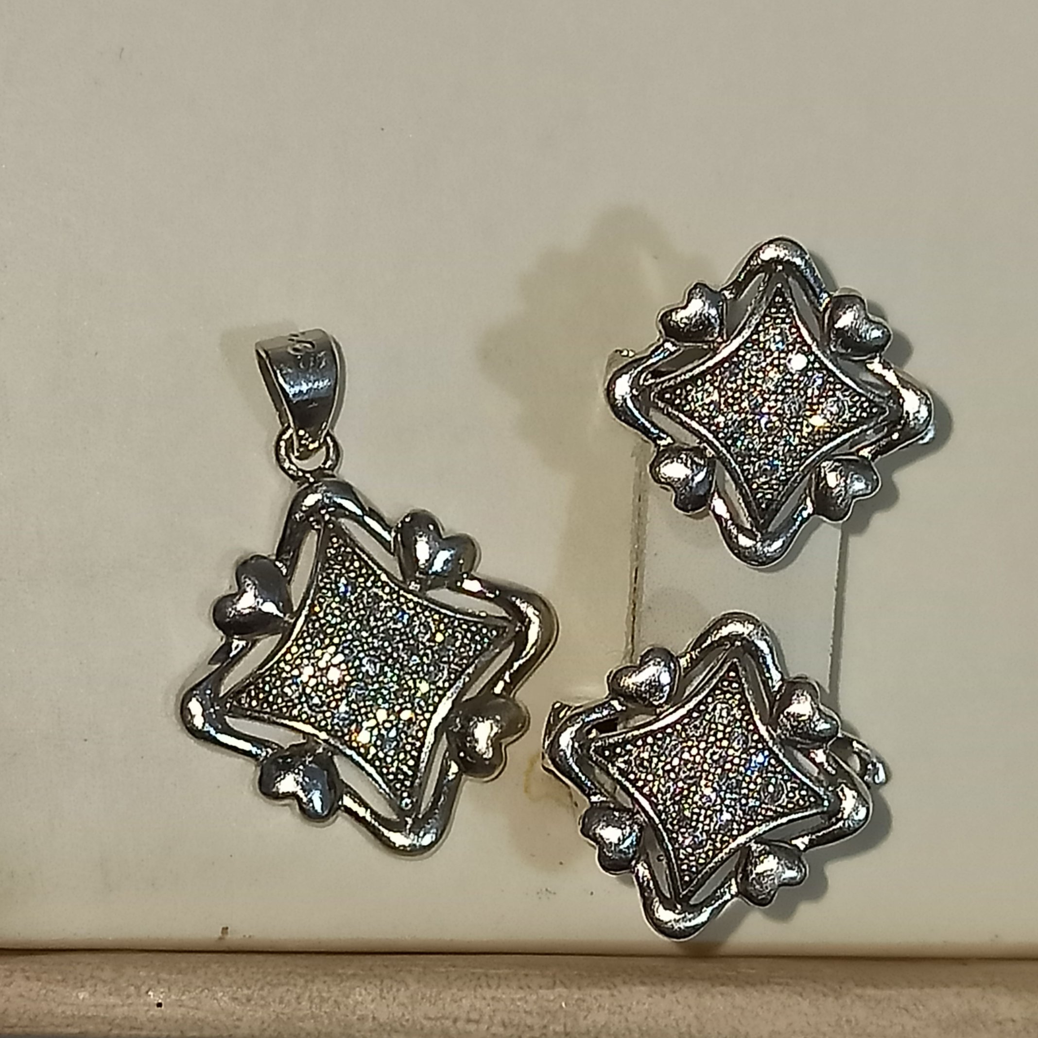 نیم ست نقره