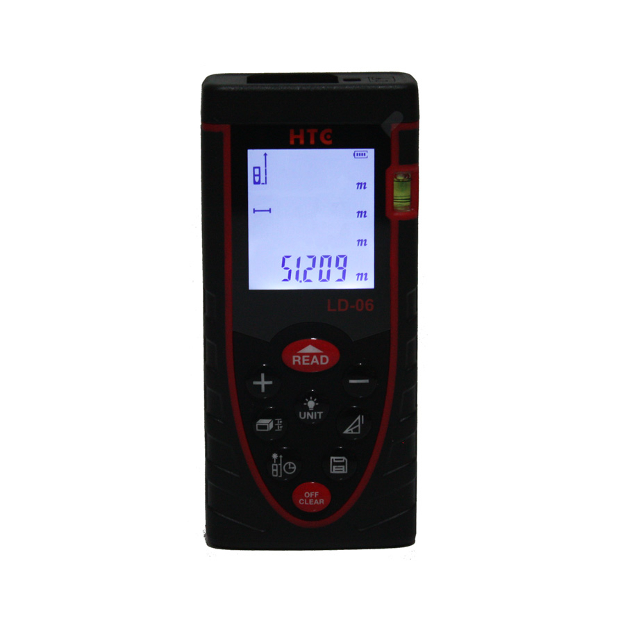 متر لیزری 60 متری اچ تی سی مدل LD-06