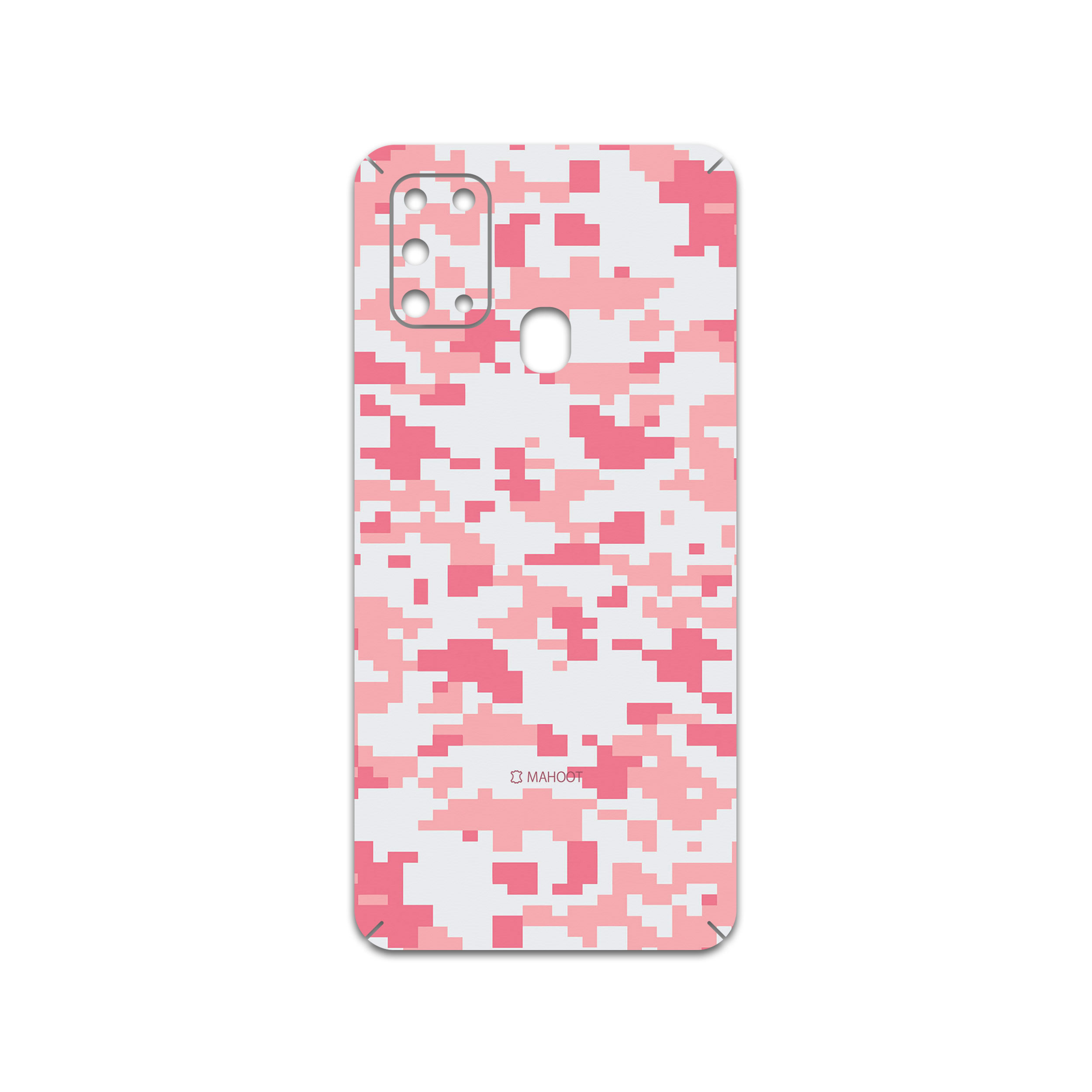 برچسب پوششی ماهوت مدل Army-Pink-pixel مناسب برای گوشی موبایل سامسونگ Galaxy M31