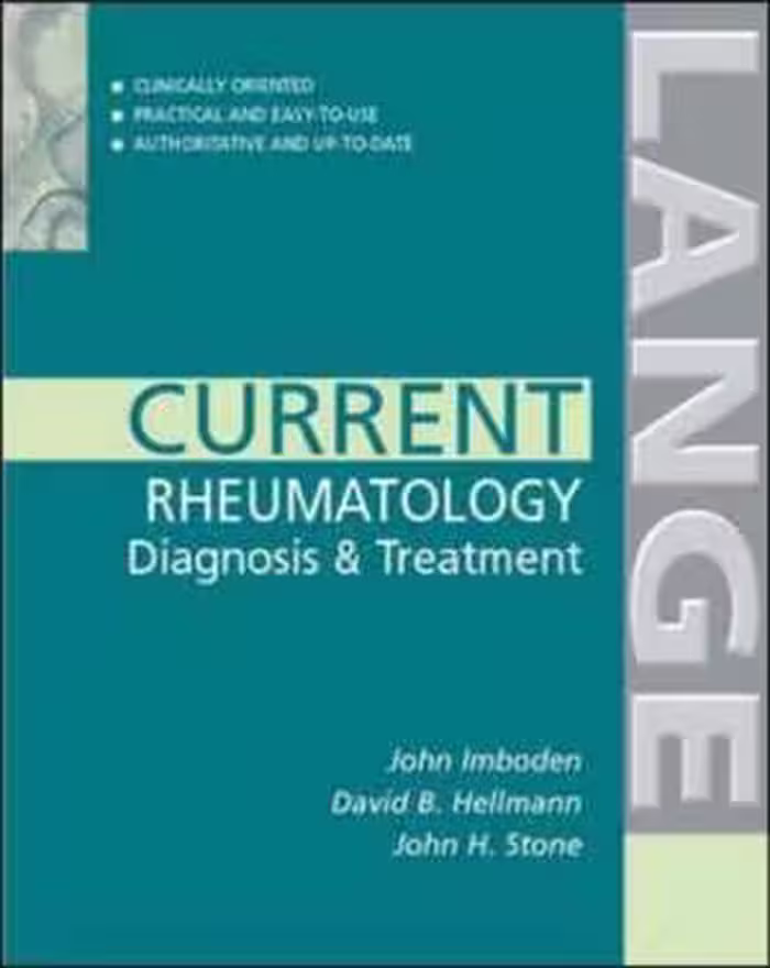 [CHM] دانلود کتاب Current Rheumatology - Diagnosis &amp; Treatment, 2004
