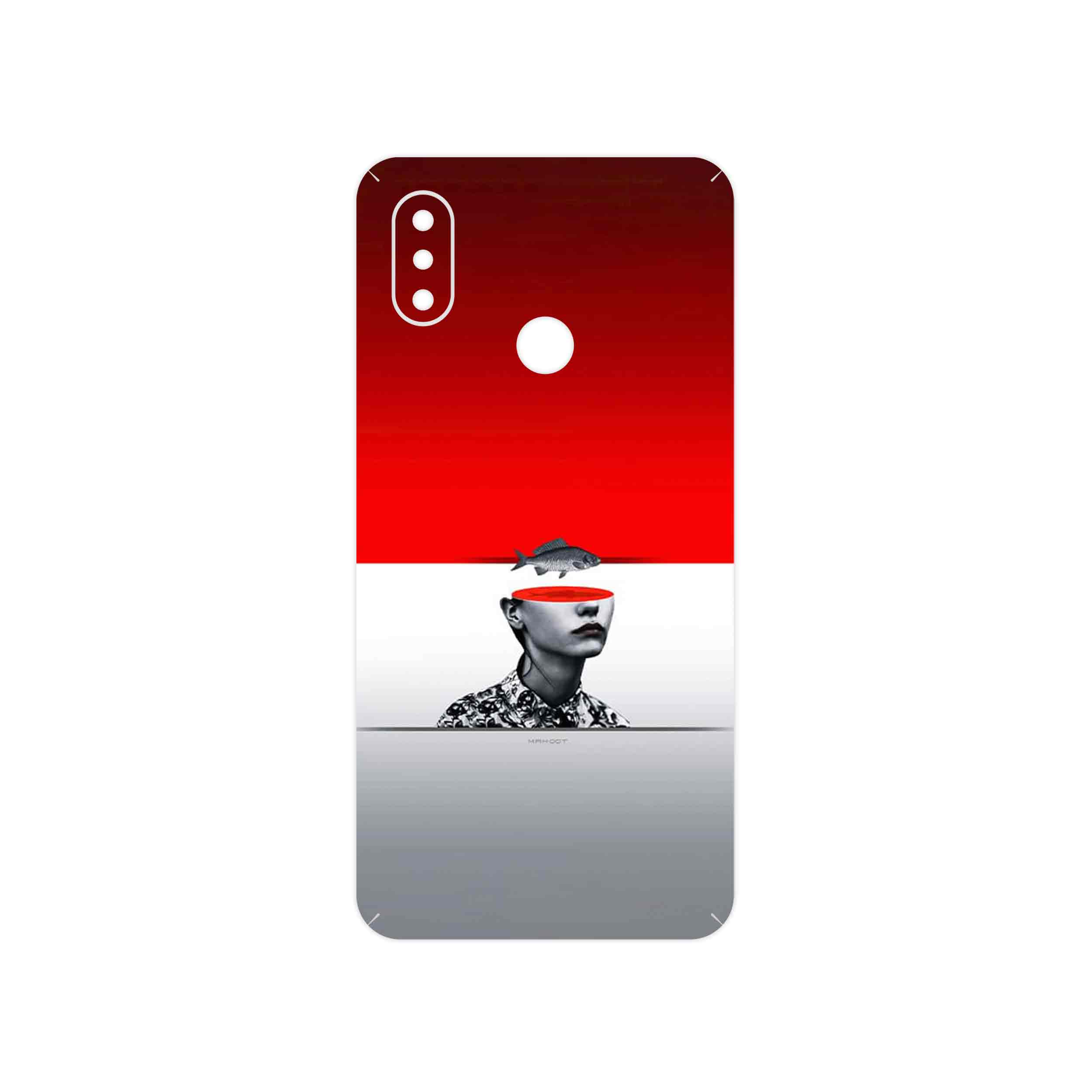 برچسب پوششی ماهوت مدل Collage of surreal Portrait of Women 1 مناسب برای گوشی موبایل شیائومی Mi 8