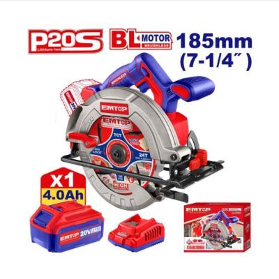 اره گرد بر شارژی 20 ولت براش لس 185 میلیمتر امتاپ فرانسه ELCS18511