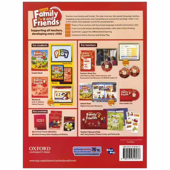 کتاب American Family and Friends 2 اثر Naomi Simmons انتشارات زبان مهر