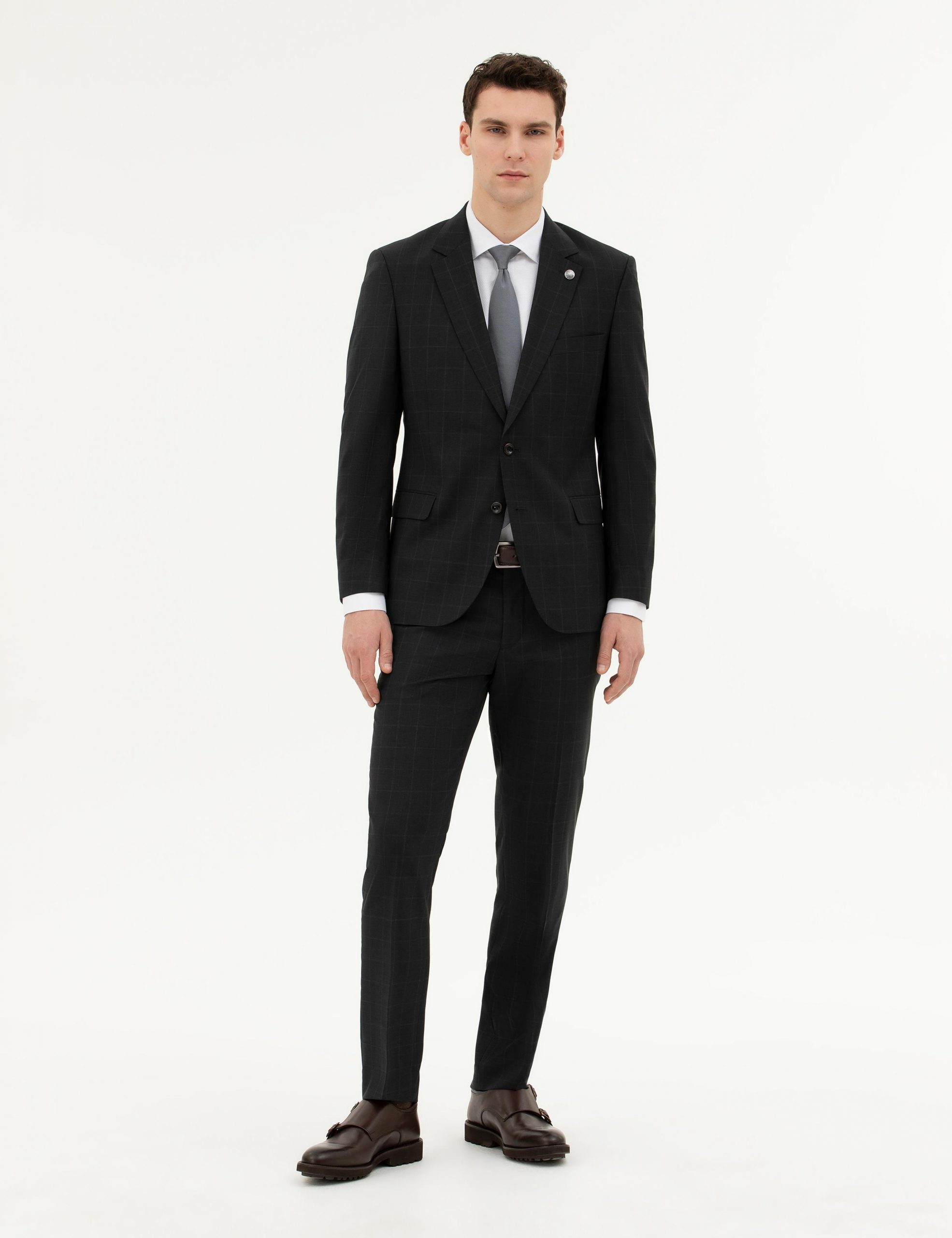 کت و شلوار مردانه مشکی پیرکاردین - فروشگاه لباس شهرمون