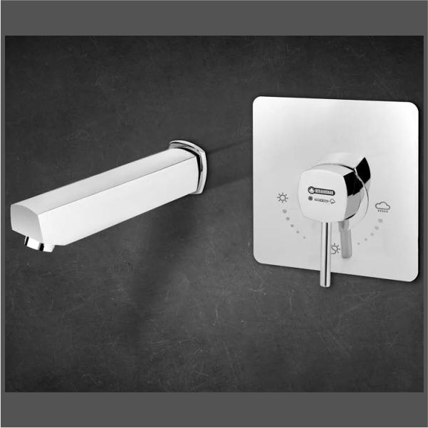 شیر روشویی توکار درخشان مدل اسپینر