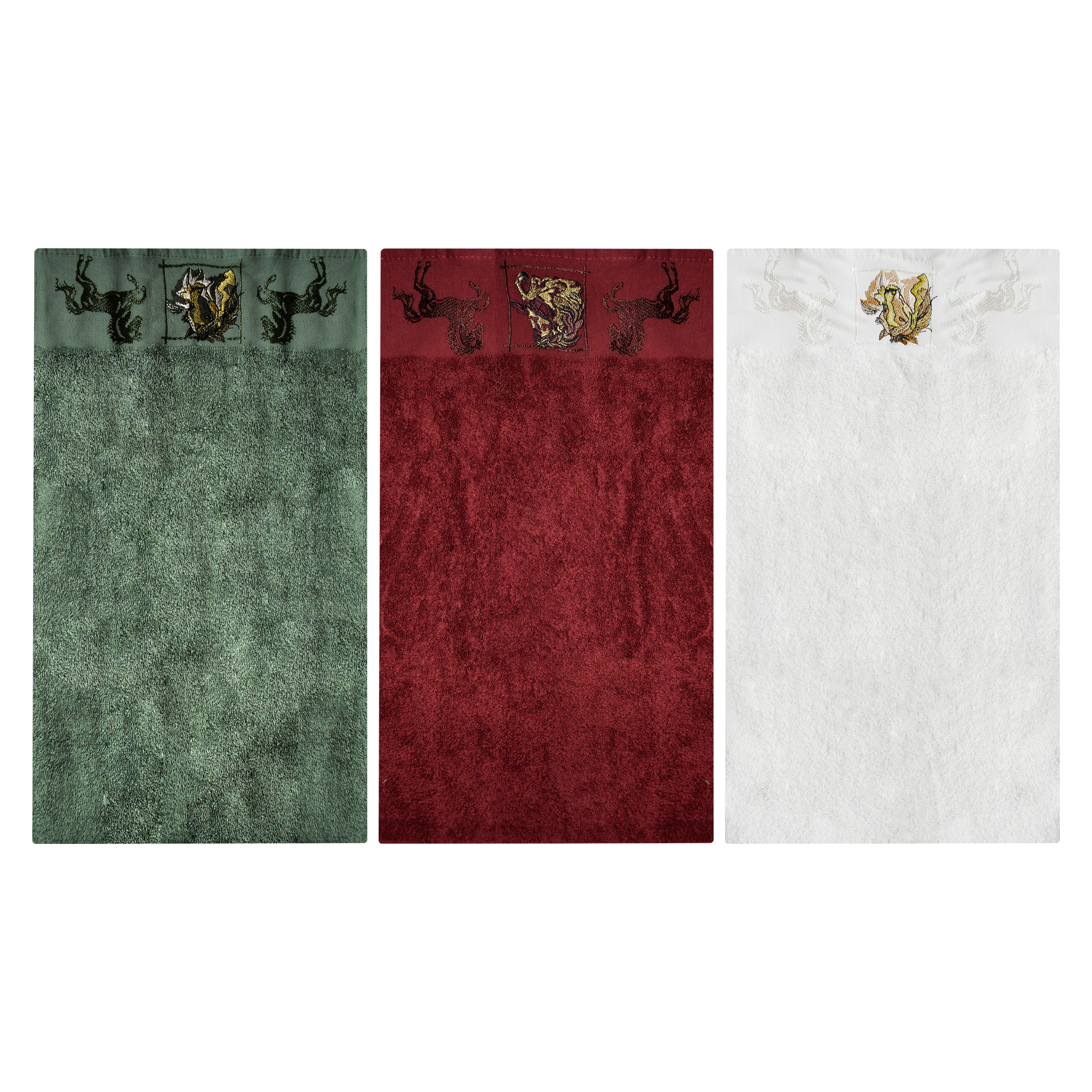 حوله آشپزخانه پاپیلا مدل P-44093 سایز 30x50 سانتی متر مجموعه 3 عددی