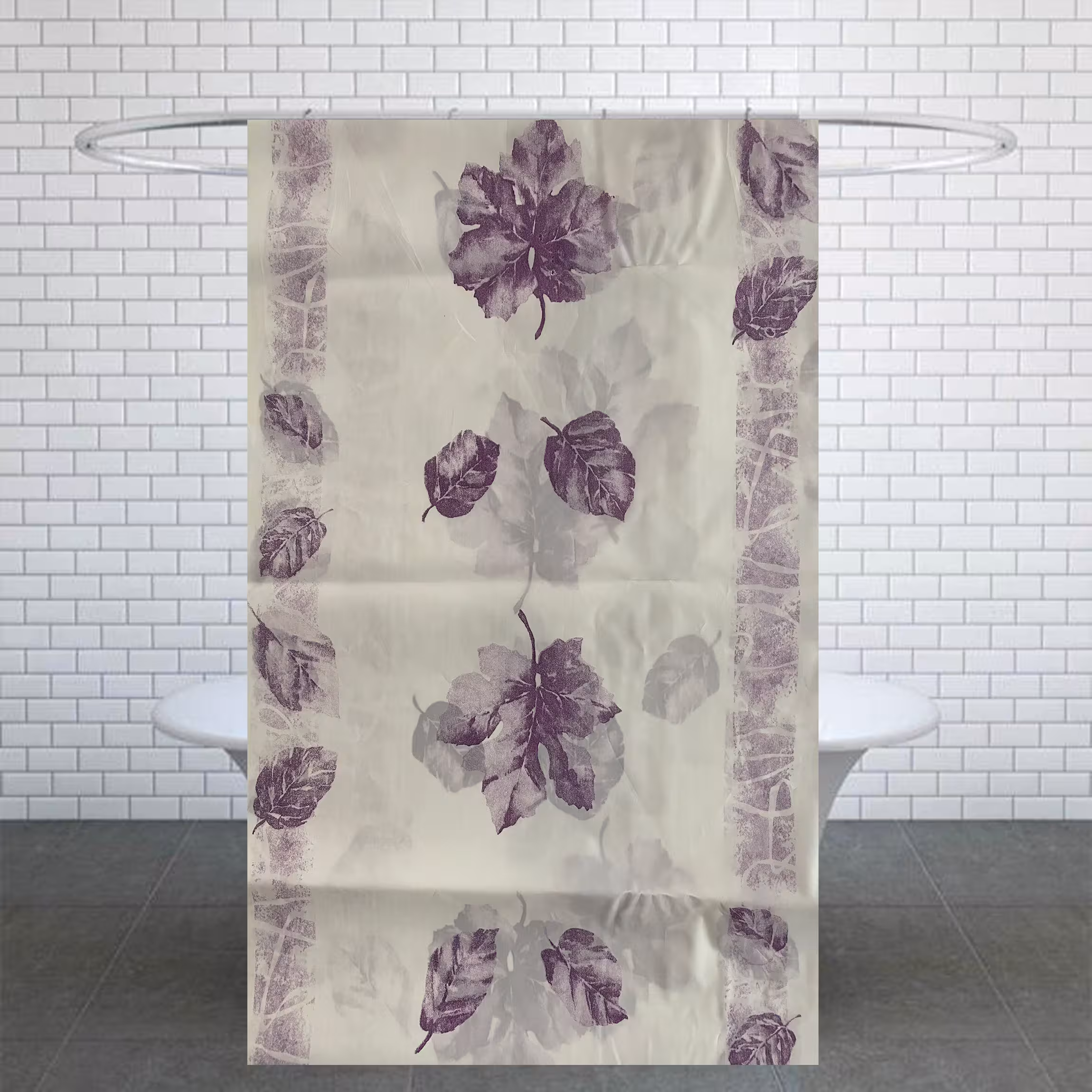 پرده حمام کد Ham14 سایز 180x200 سانتی متر