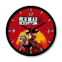 ساعت دیواری بزرگ راویتا طرح رد دد 2 - Red Dead Redemption 2 کد 3669