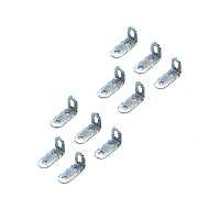 سازه رباتیک مدل بست یک ورخم 3 سوراخ 12 فلزی رنگی بسته 10 عددی