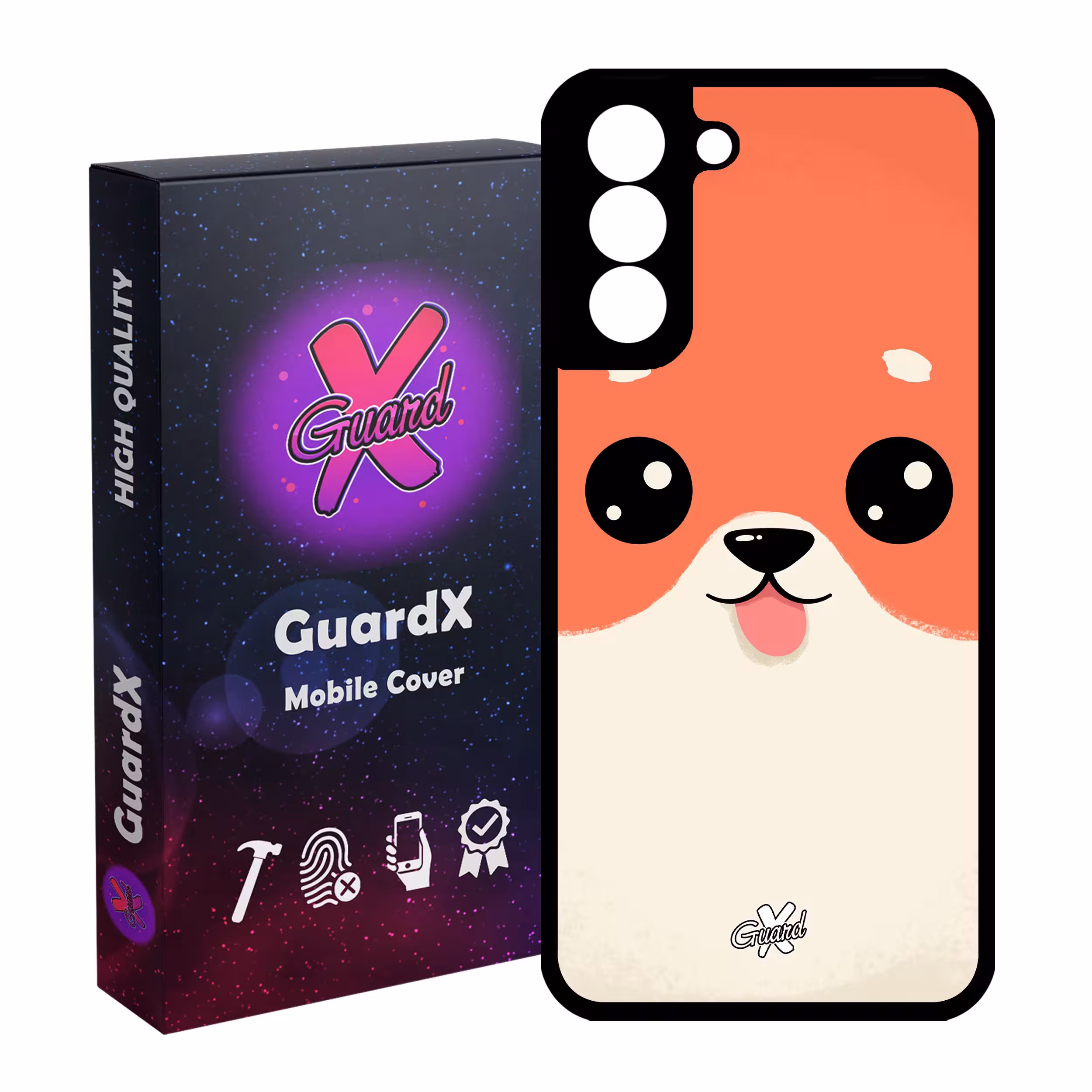 کاور گارد ایکس طرح Pet مدل Glass10186 مناسب برای گوشی موبایل سامسونگ Galaxy S21 FE