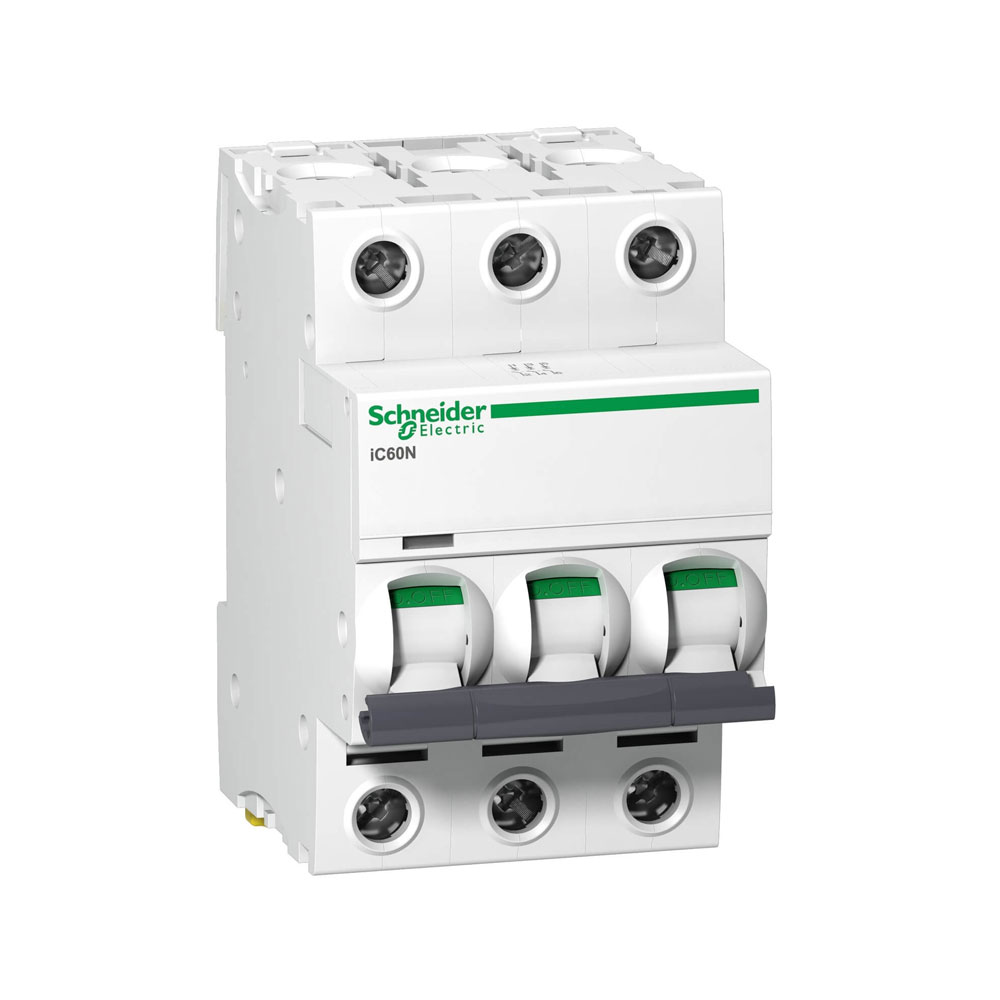 کلید مینیاتوری سه پل 40 آمپر اشنایدر مدل C40A-6K-3P