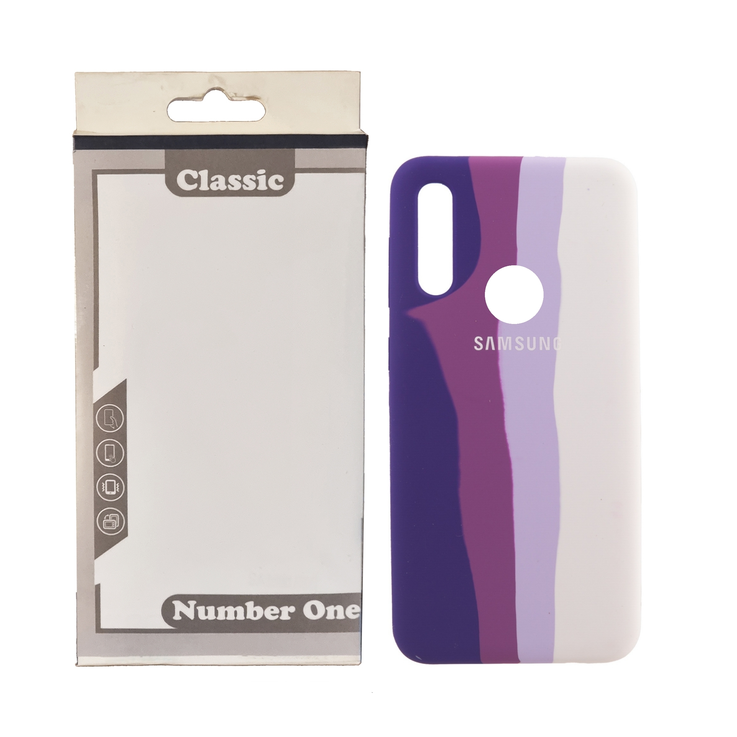 کاور کلاسیک طرح آبرنگی مدل سیلیکون کد KHO.181 مناسب برای گوشی موبایل سامسونگ Galaxy A20 / A30