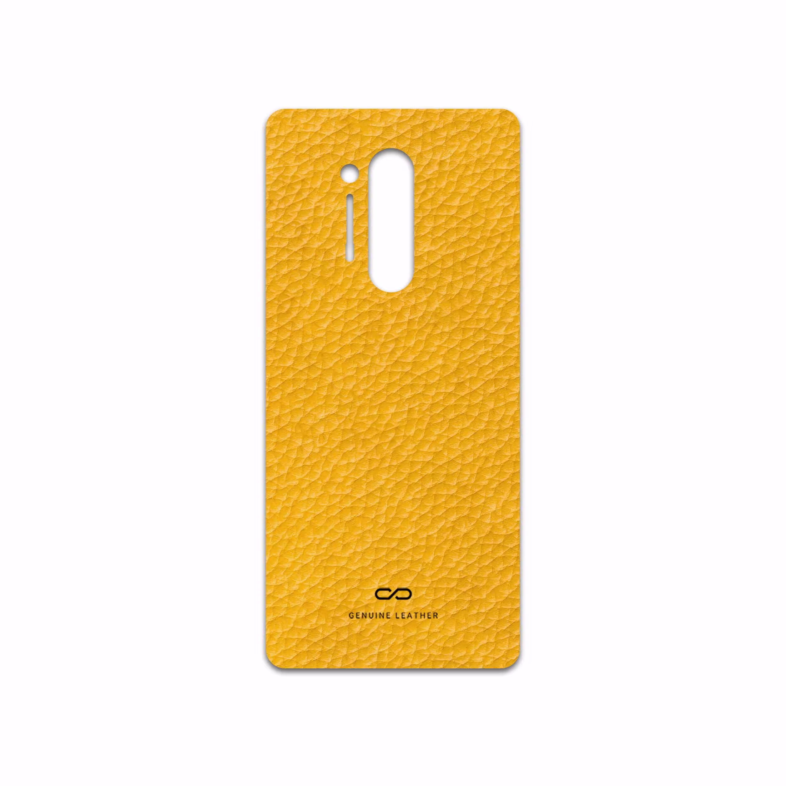 برچسب پوششی ماهوت مدل Mustard-Leather مناسب برای گوشی موبایل وان پلاس 8 Pro