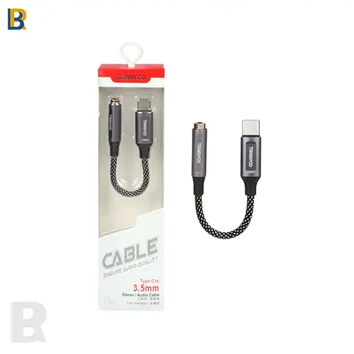 تبدیل TYPE C به جک 3.5 میلیمتری ترانیو مدل T-E8