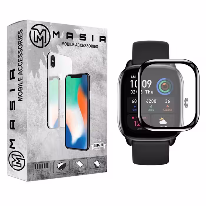 محافظ صفحه نمایش نانو مسیر مدل WTCH-M مناسب برای ساعت هوشمند شیائومی Amazfit GTS 4 Mini
