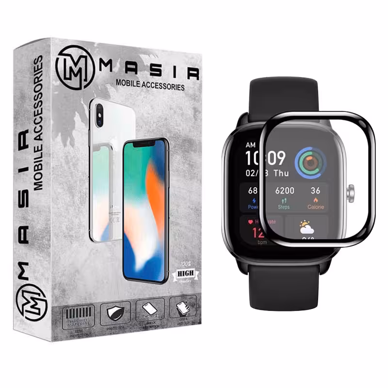 محافظ صفحه نمایش نانو مسیر مدل WTCH-M مناسب برای ساعت هوشمند شیائومی Amazfit GTS 4 Mini