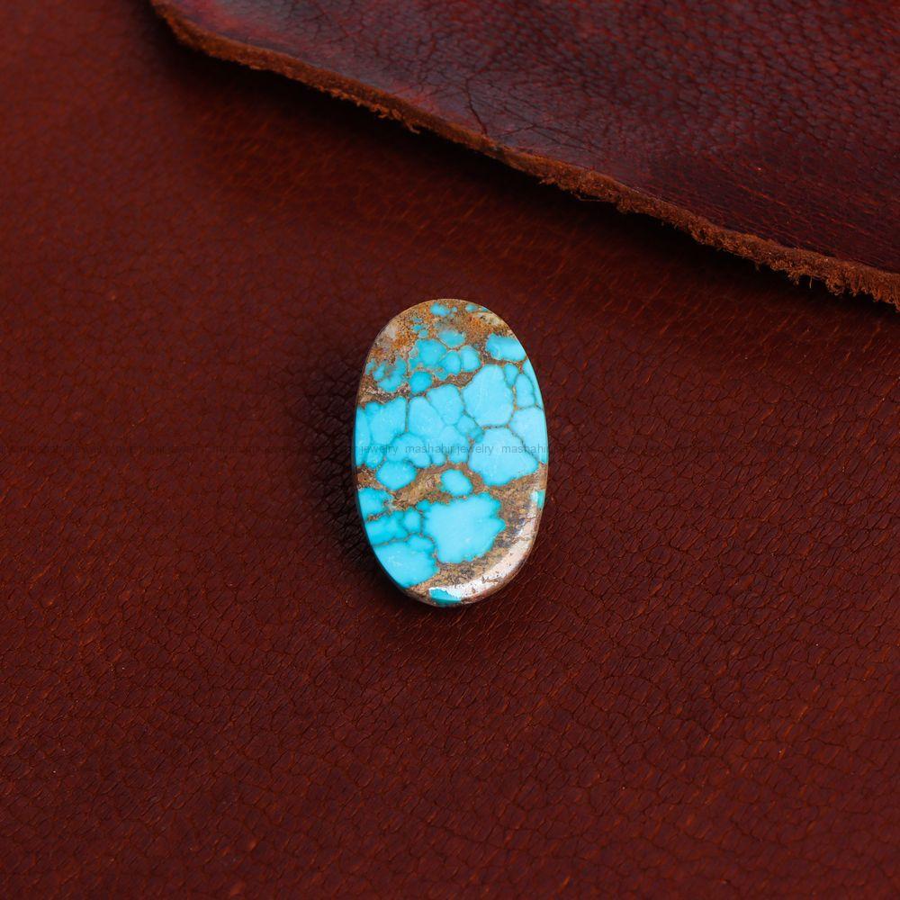 نگین فیروزه شجری کد 10784 - جواهری مشاهیر