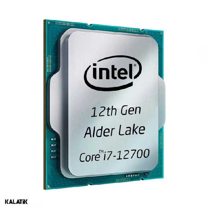 پردازنده مرکزی بدون باکس اینتل مدل Core i7 12700