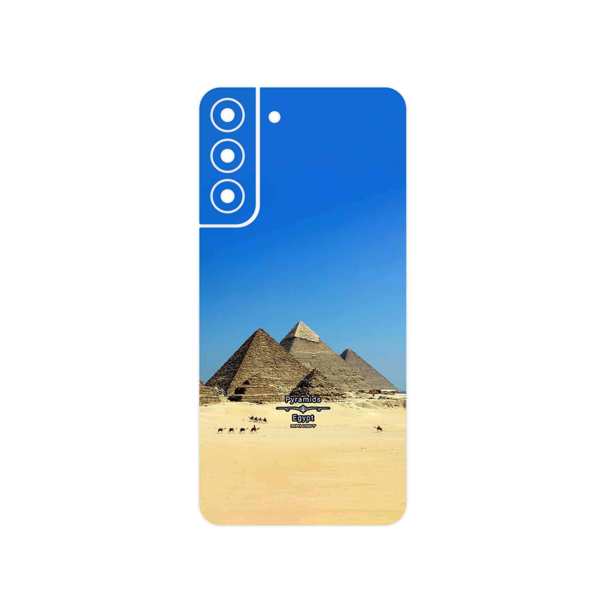 برچسب پوششی ماهوت مدل Pyramids of Egypt مناسب برای گوشی موبایل سامسونگ Galaxy S22 Plus 5G