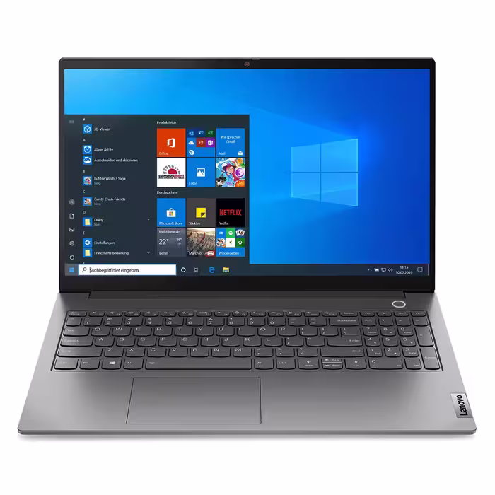 لپ تاپ لنوو 15 اینچی مدل Thinkbook 15 G2 ITL پردازنده Core i3-1115G4 رم 12GB حافظه 1TB 128GB SSD گرافیک 2GB MX450