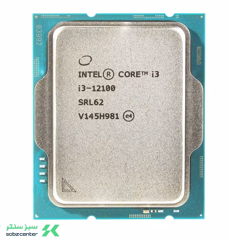 پردازنده مرکزی اینتل مدل Alder Lake مدل Intel 12100
