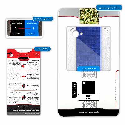 برچسب پوششی ماهوت مدل Tottenham Hotspur FC مناسب برای گوشی موبایل اچ تی سی Desire 12