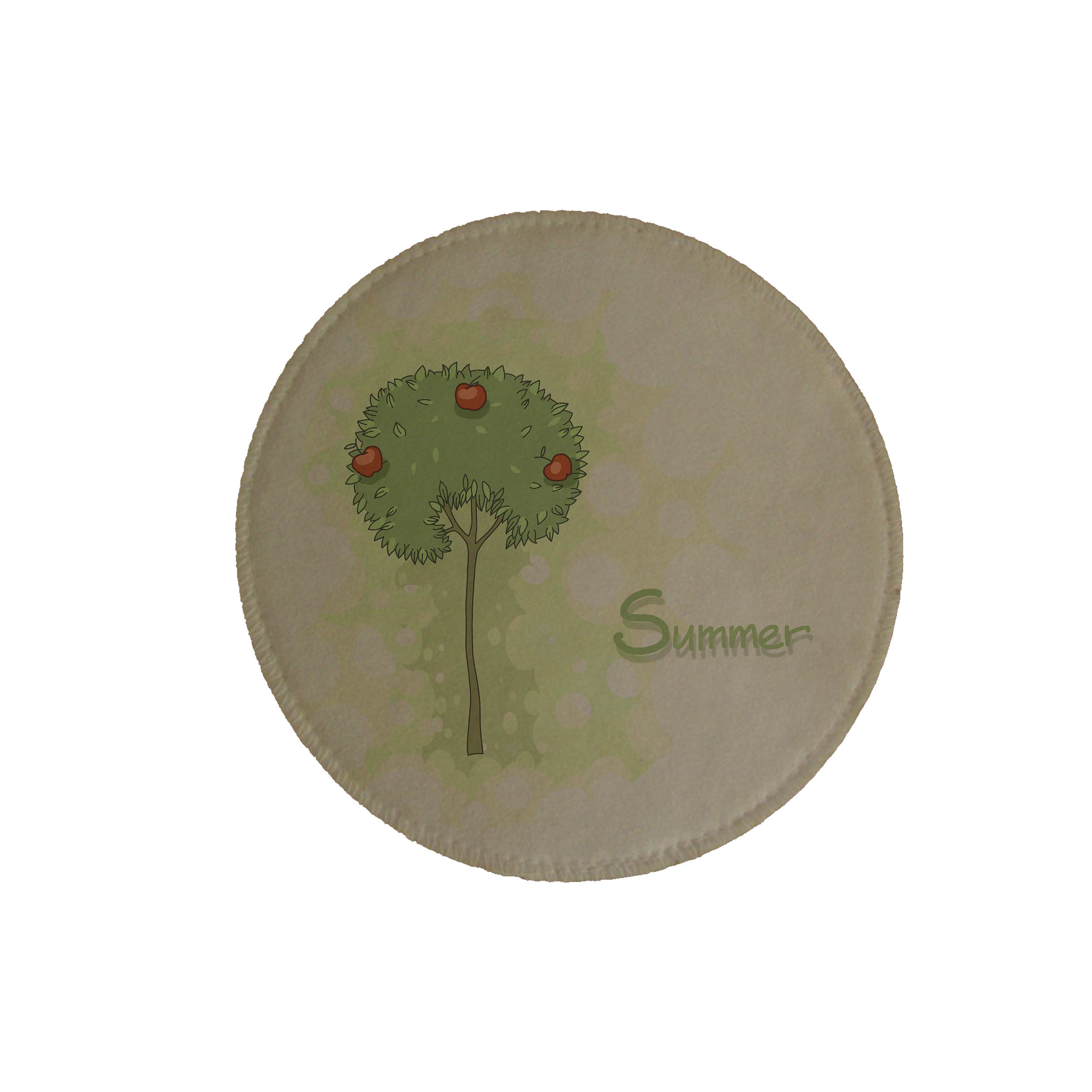 زیرقابلمه ای طرح درخت کد 5081