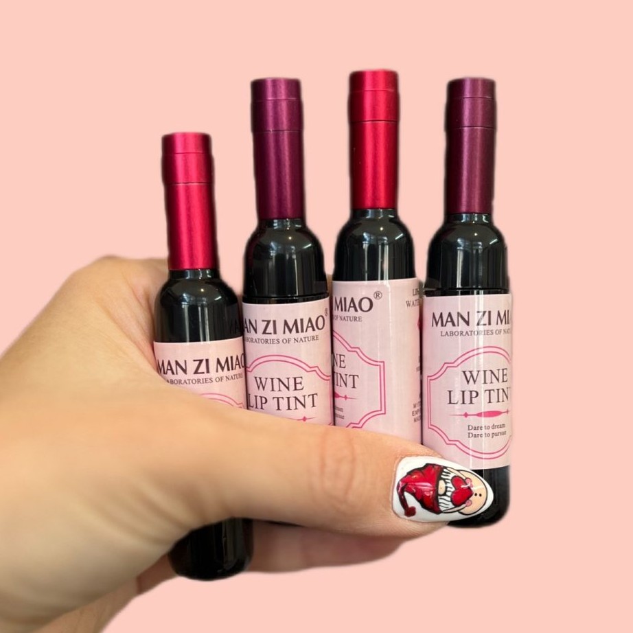 تینت لب و گونه  شامپاینی در 6 رنگ جذاب قابل استفاده هم برای لب و گونه ها