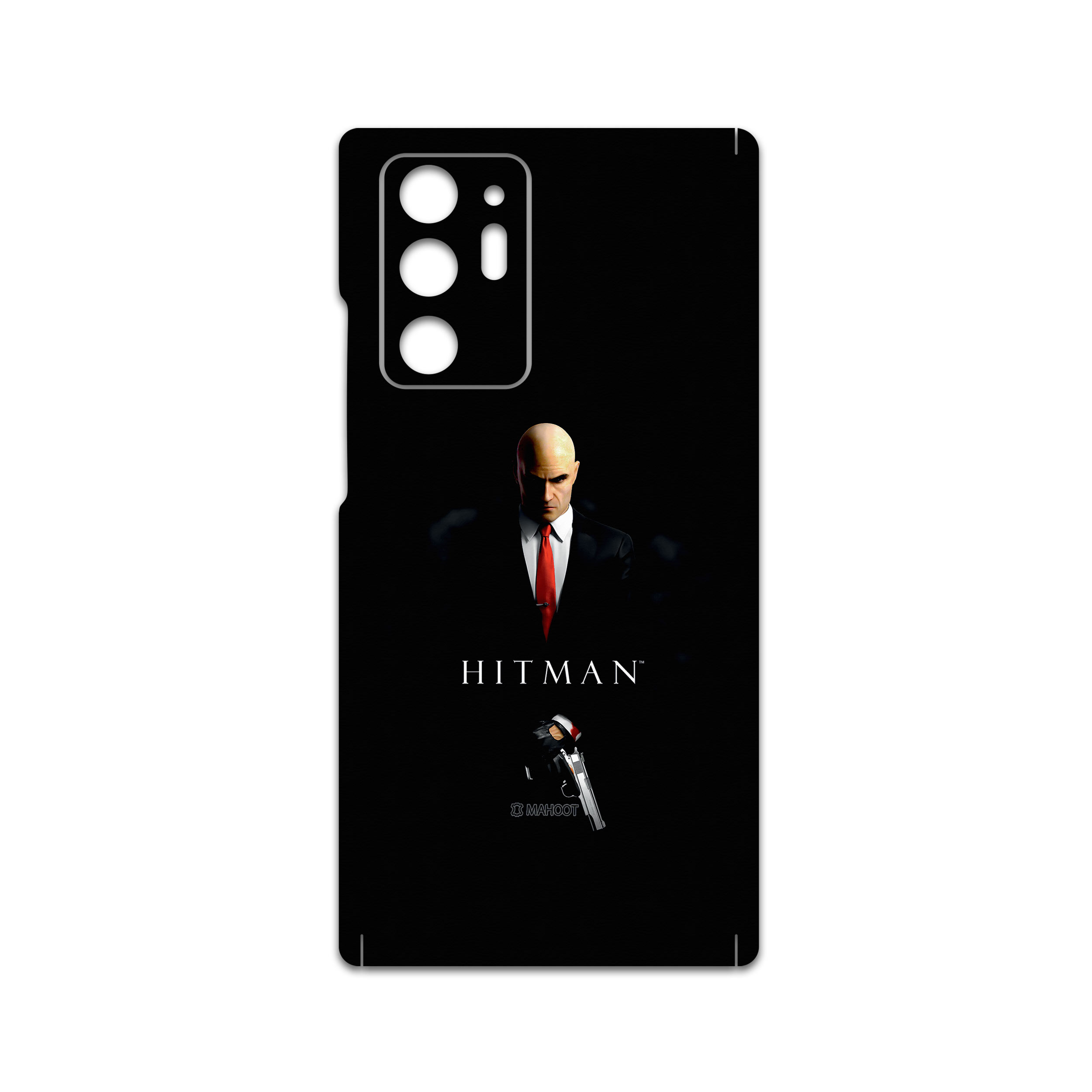 برچسب پوششی ماهوت مدل HITMAN-Game مناسب برای گوشی موبایل سامسونگ Galaxy Note20 Ultra