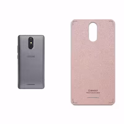 برچسب پوششی ماهوت مدل Rose Gold Leather مناسب برای گوشی موبایل تکنو WX3F LTE