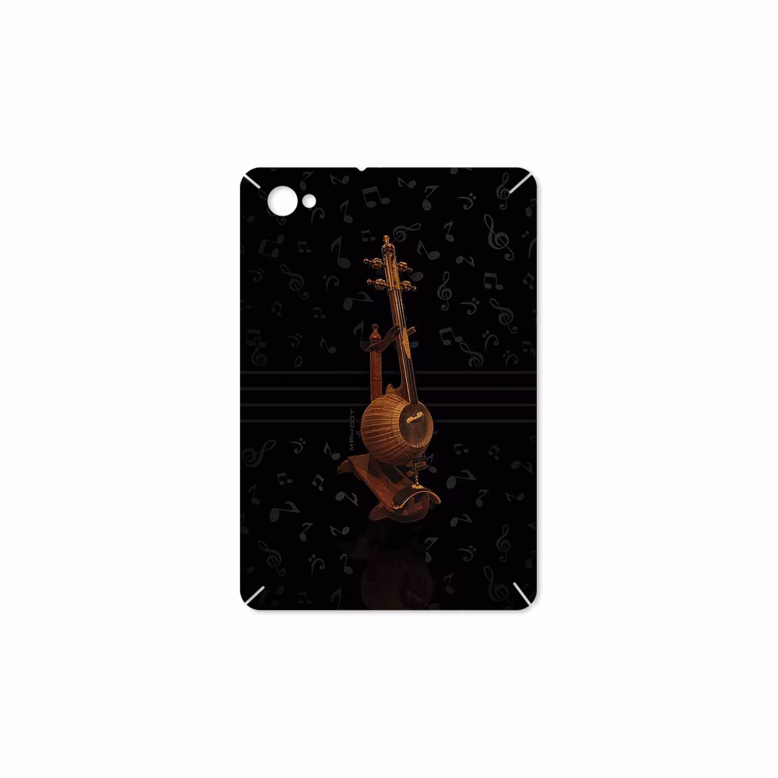 برچسب پوششی ماهوت مدل Persian Fiddle Instrument مناسب برای تبلت سامسونگ Galaxy Tab 7.7 2011 P6800