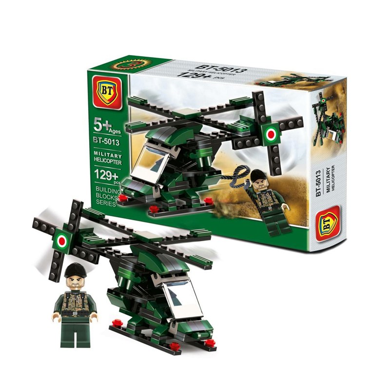 لگو هلیکوپتر ارتشی  129 قطعه BT5013