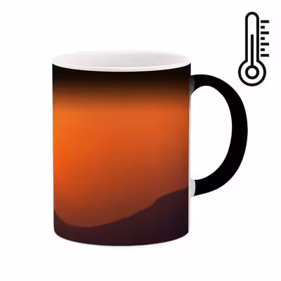 ماگ حرارتی کاکتی طرح منظره مدل mgh17398