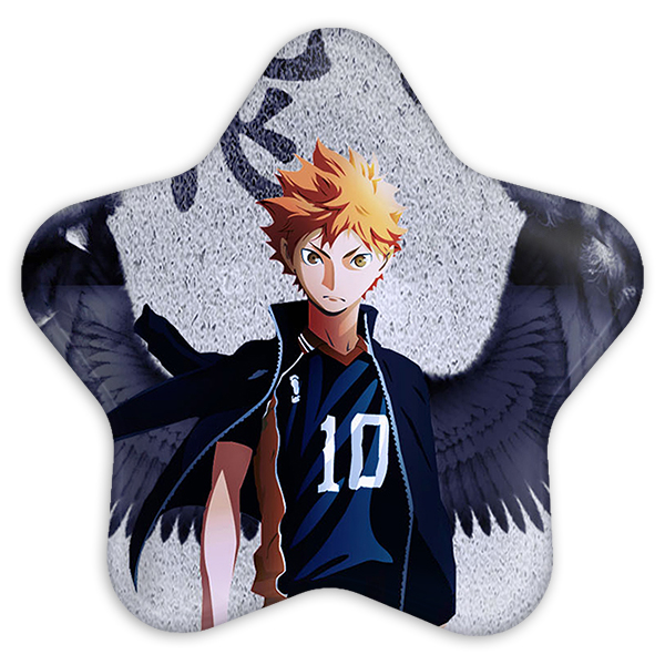 پیکسل خندالو طرح هیناتا شویو انیمه آبشار سرنوشت هایکیو کاگیاما مدل ستاره ای کد 11189